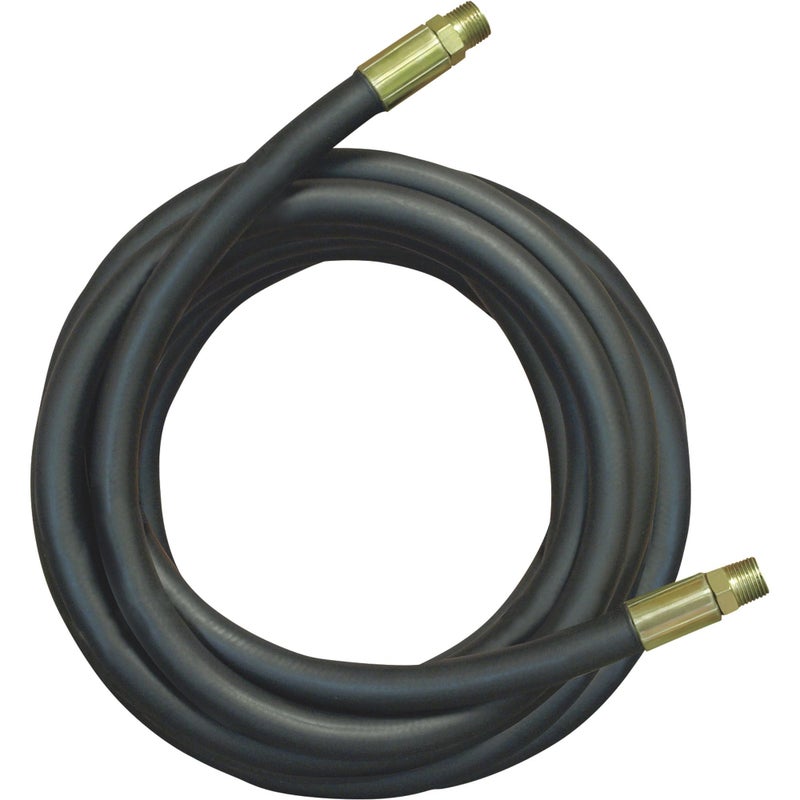 Apache 98398321 1/2" x 60" 2-Wire Hydraulic Hose Male x Male Assembly,black